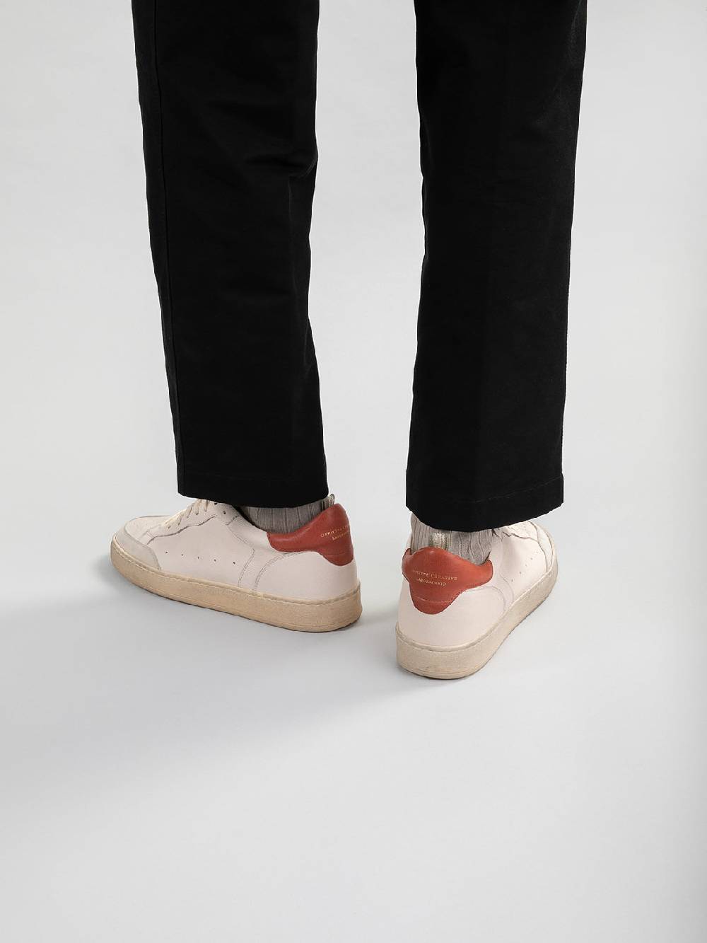 Officine Creative MAGIC 001 Sneakers in Pelle e Camoscio Bianco Hotsell