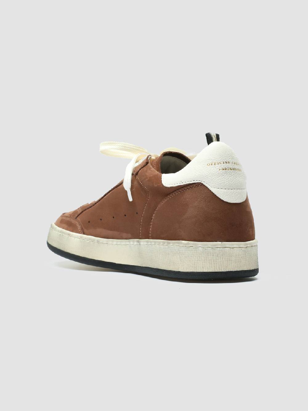 Officine Creative MAGIC 002 Sneakers in Nabuk Marrone Vendita Economica