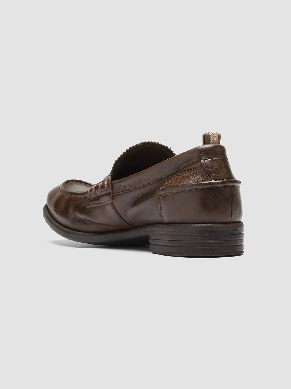 Officine Creative CALIXTE 042 Mocassini Penny in Pelle Marrone 2025