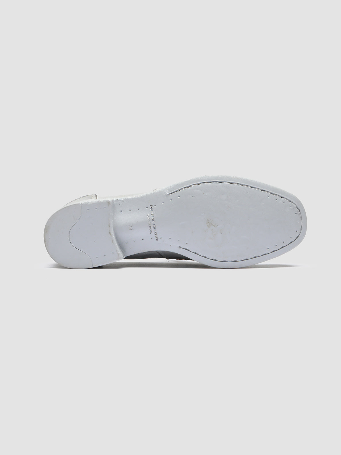 Officine Creative CALIXTE 042 Mocassini Penny in Pelle Grigia Italy