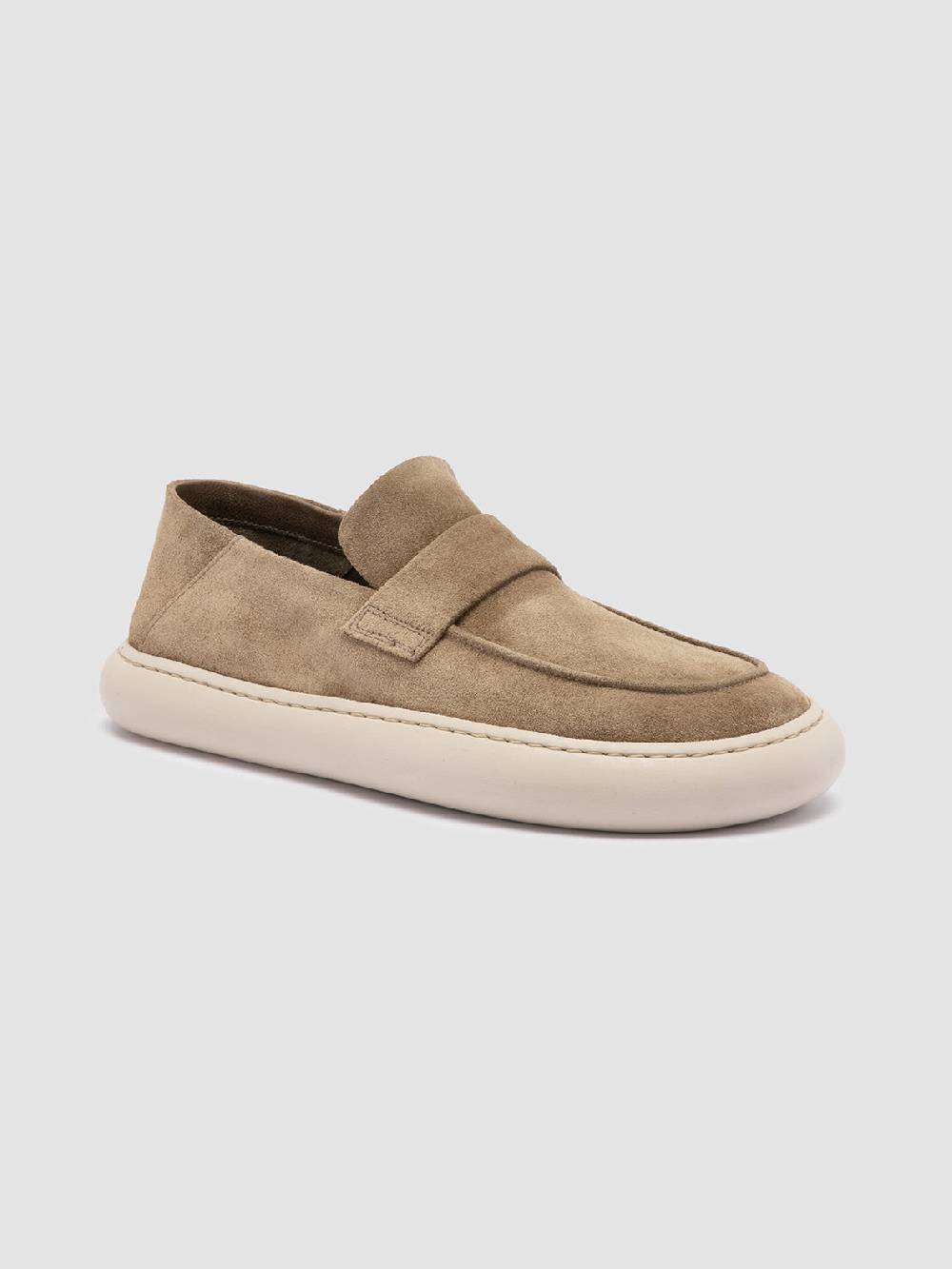 Officine Creative DINGHY 101 Sneakers Basse in Pelle Scamosciata Tortora 2025