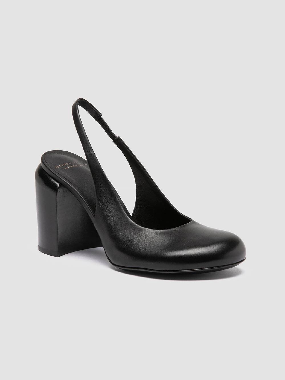 Officine Creative ESTHER 021 Sandali Slingback in Pelle Nera Vendita