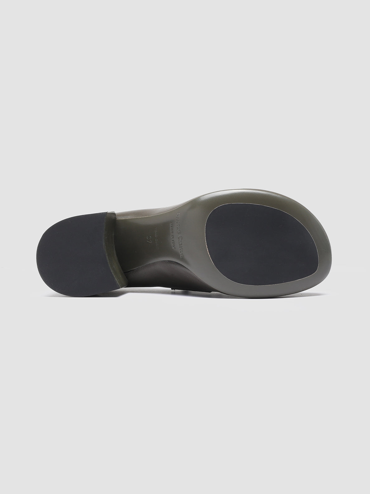 Officine Creative ETHEL 001 Mocassini Penny in Pelle Verde Spedizione Gratuita