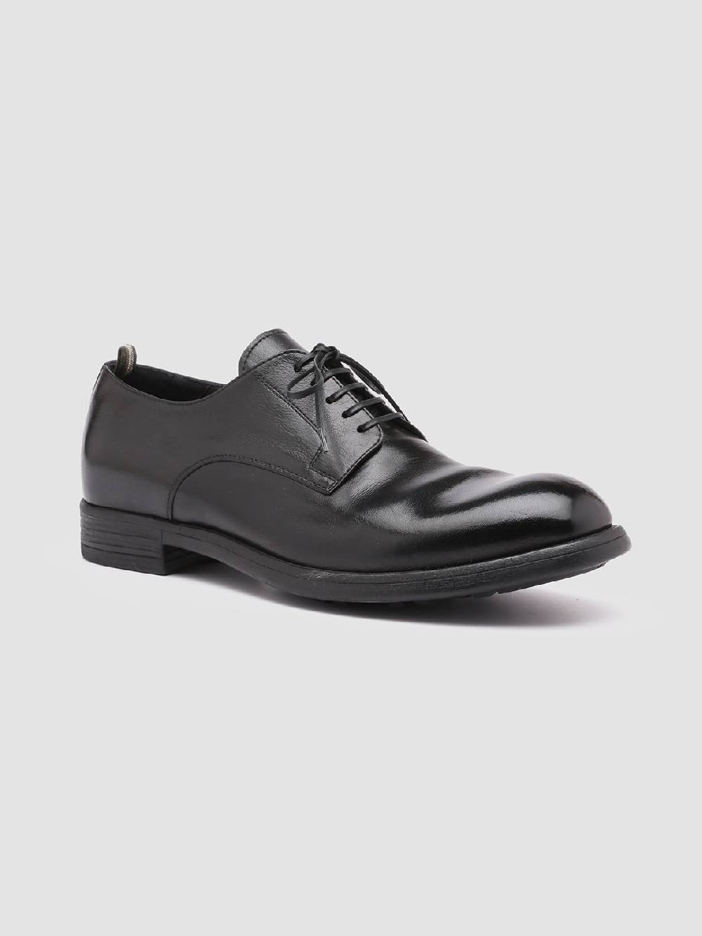 Officine Creative CHRONICLE 001 Derby in Pelle Nera Affare Del Giorno