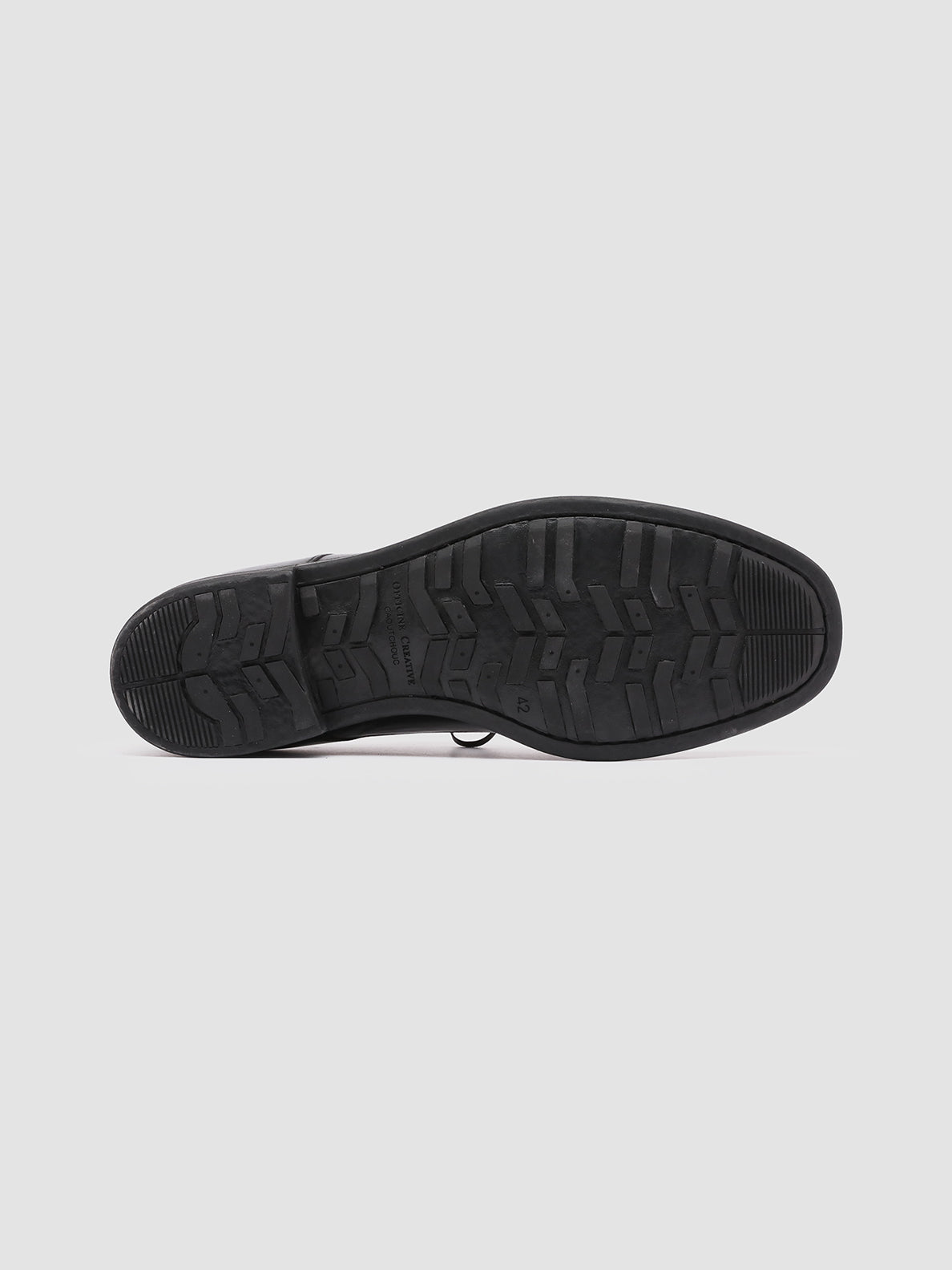 Officine Creative CHRONICLE 001 Derby in Pelle Nera Affare Del Giorno