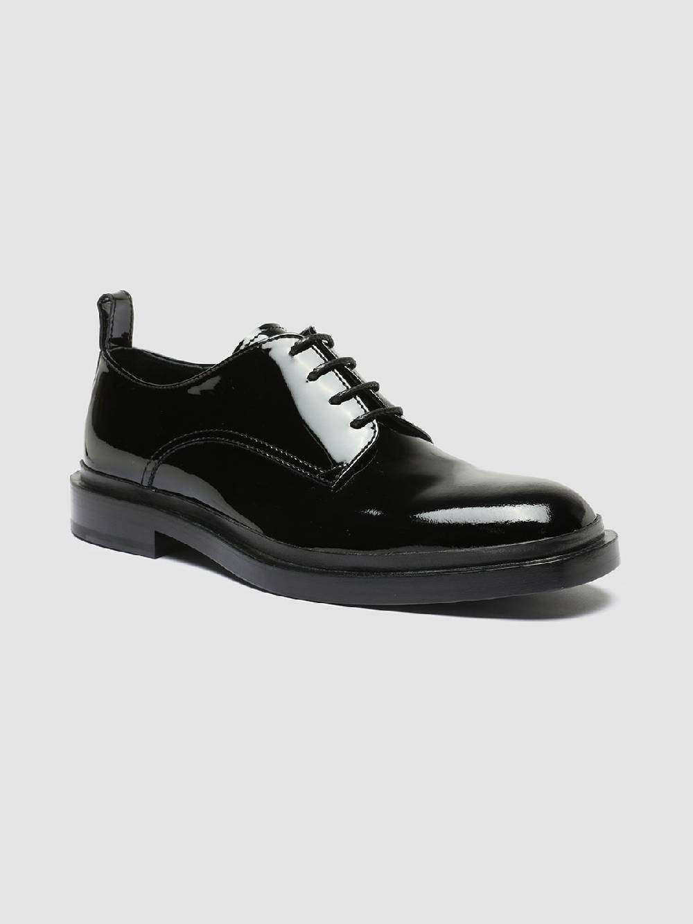 Officine Creative CONCRETE 003 Derby in Pelle Nera Novità