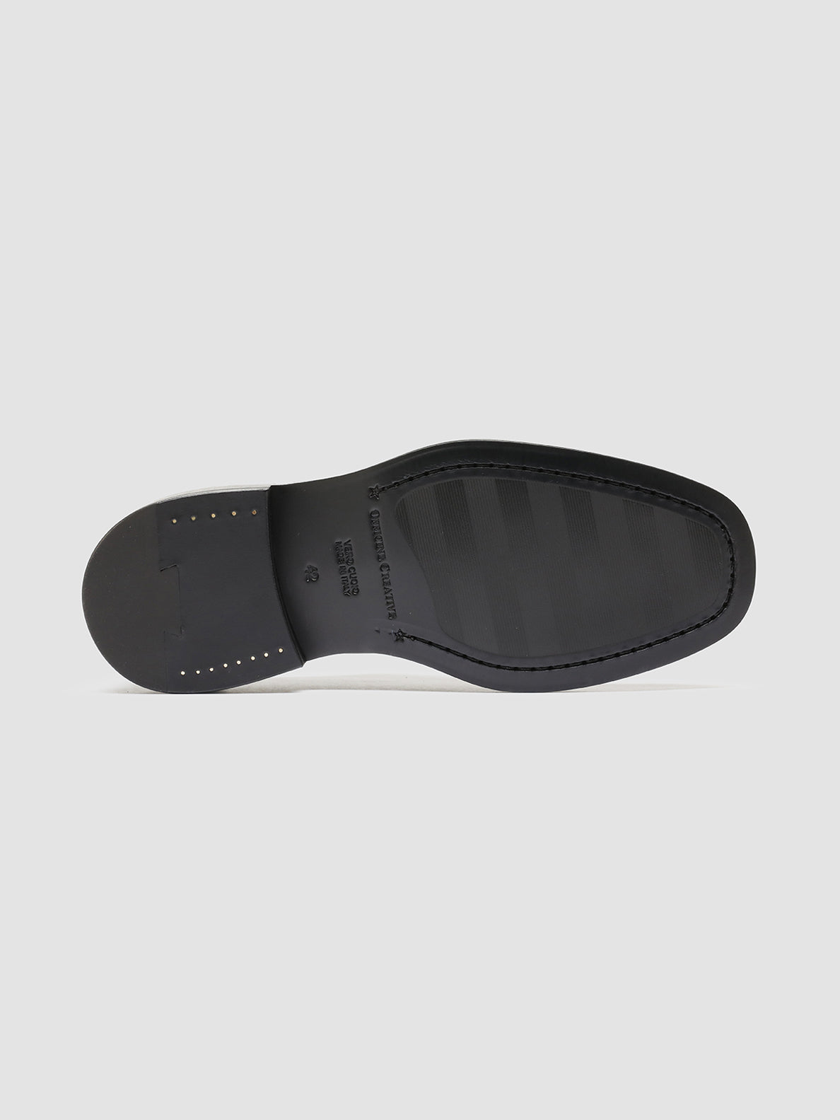 Officine Creative CONCRETE 003 Derby in Pelle Nera Novità