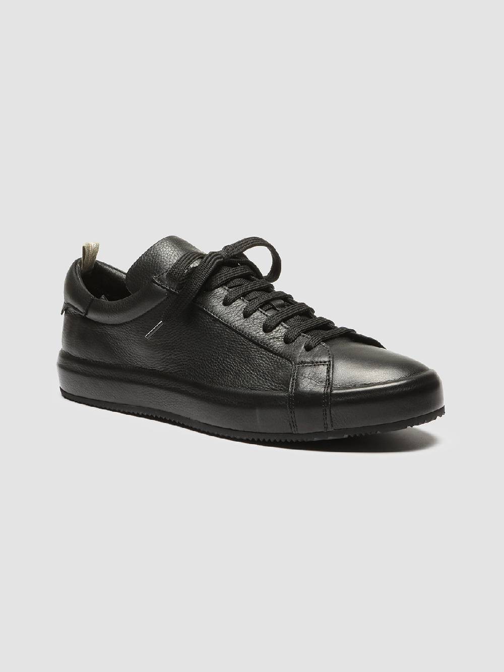 Officine Creative CORE 001 Sneakers in Pelle Nera Presa