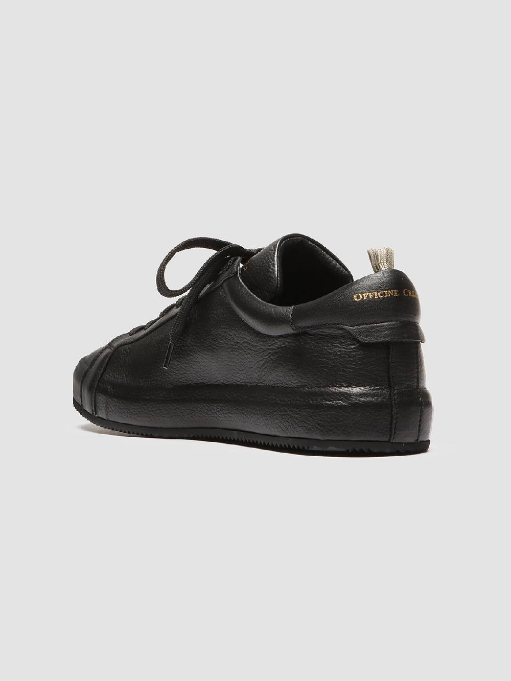 Officine Creative CORE 001 Sneakers in Pelle Nera Presa