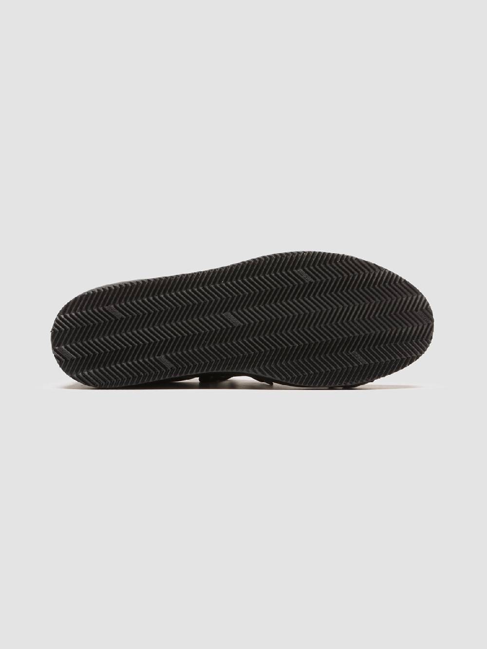 Officine Creative CORE 001 Sneakers in Pelle Nera Presa