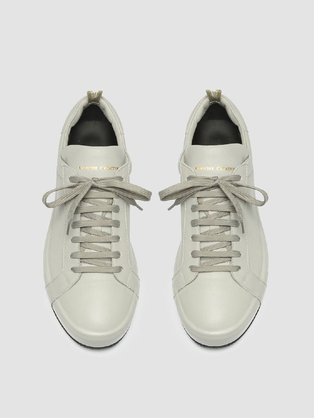 Officine Creative CORE 001 Sneakers in Pelle Grigia Outlet