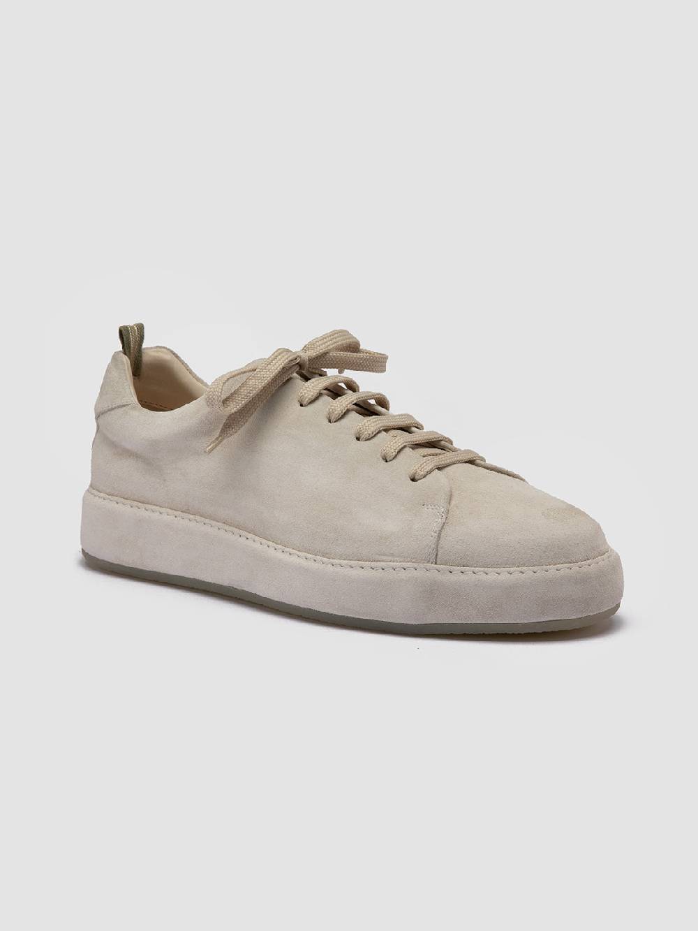Officine Creative COVERED 001 Sneakers Basse in Pelle Scamosciata Grigia Hotsell