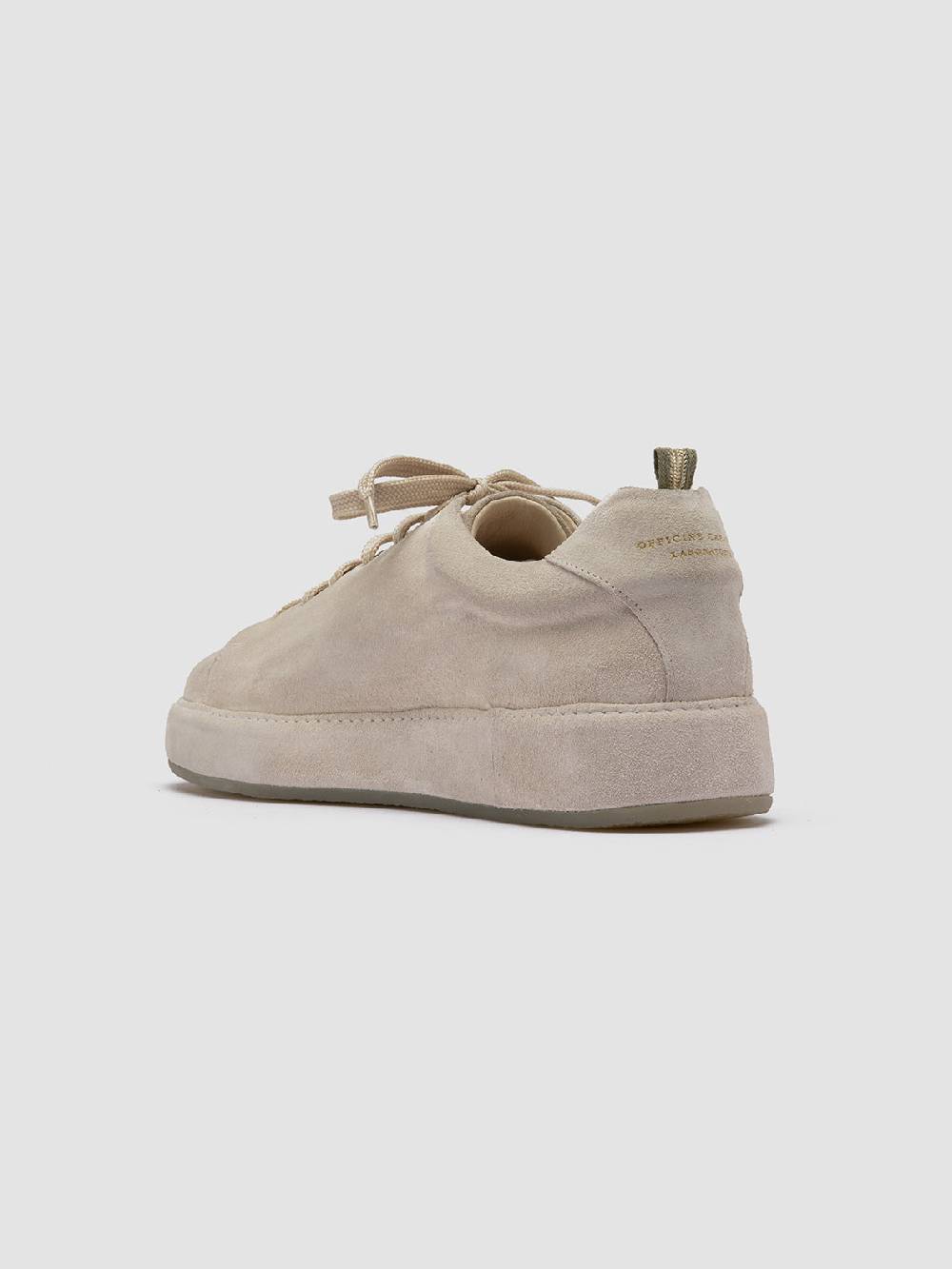 Officine Creative COVERED 001 Sneakers Basse in Pelle Scamosciata Grigia Hotsell