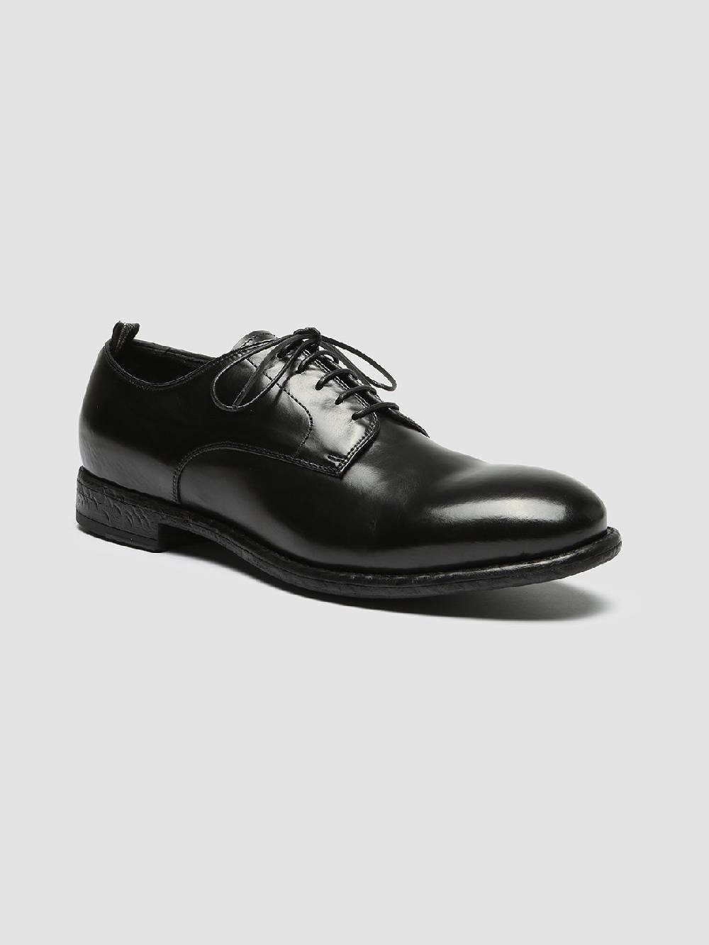 Officine Creative EMORY 022 Derby in Pelle Nera Negozio