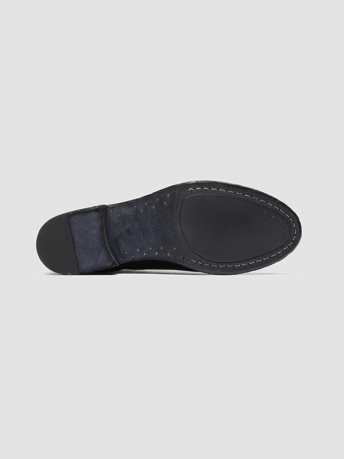 Officine Creative SELINE 002 Stivaletti Chelsea in Pelle Nera Vendita