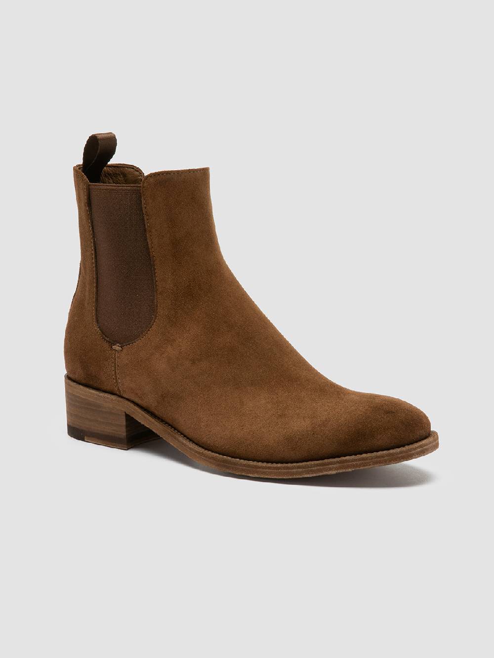 Officine Creative SELINE 029 Stivaletti Chelsea in pelle scamosciata Marrone Promozione