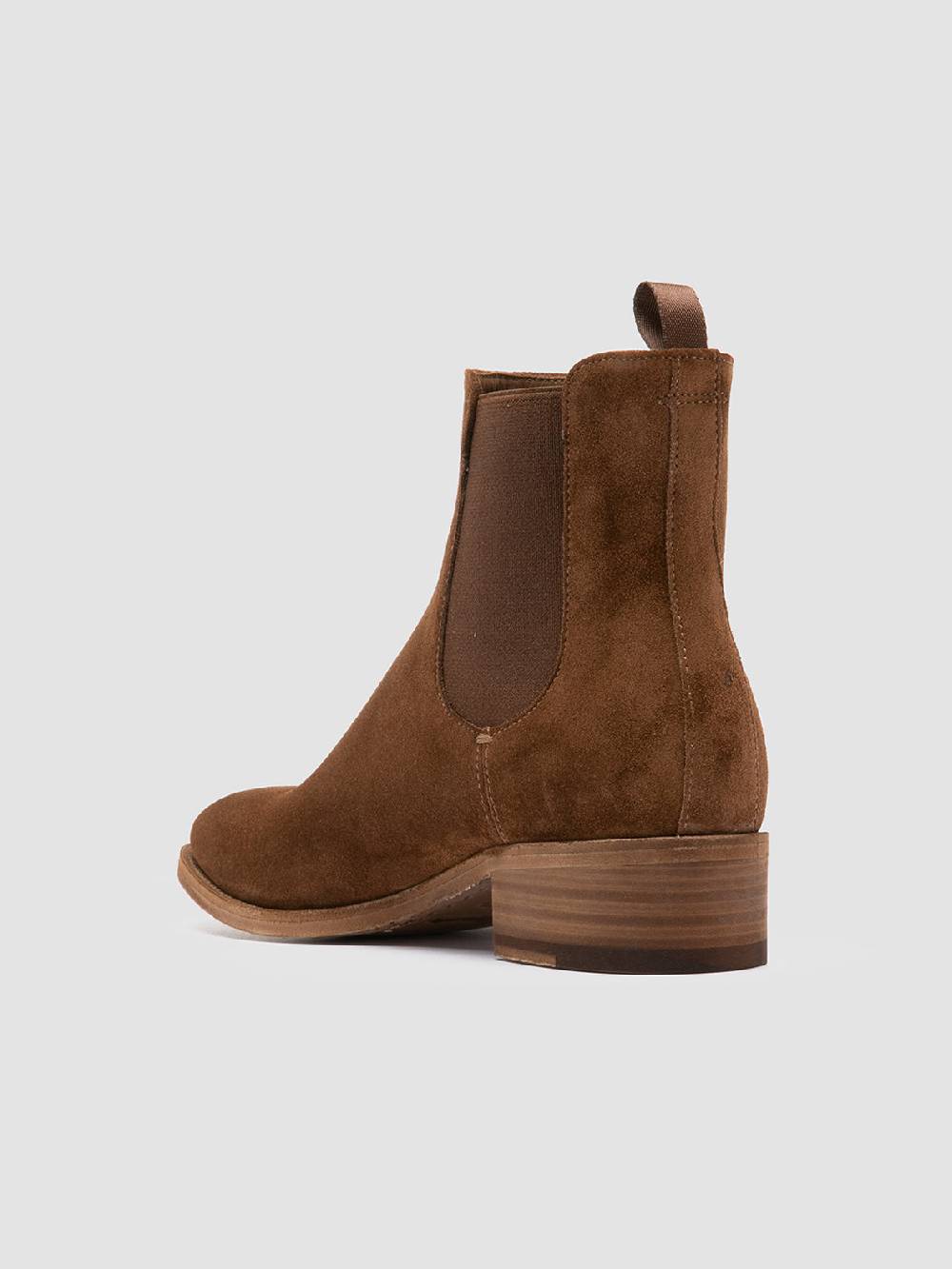 Officine Creative SELINE 029 Stivaletti Chelsea in pelle scamosciata Marrone Promozione