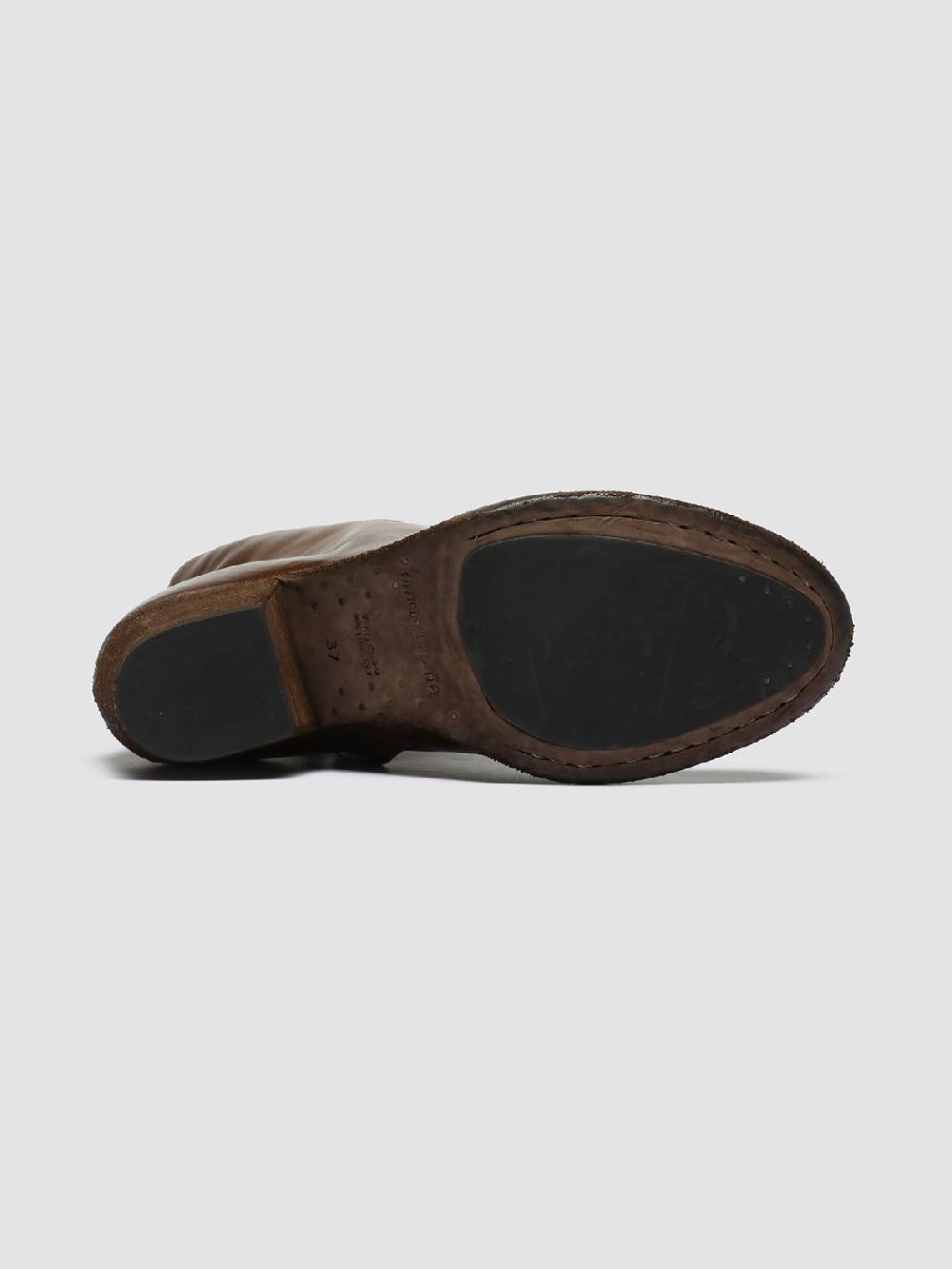 Officine Creative SHERRY 003 Stivaletti in Pelle Marrone Soddisfazione Garantita