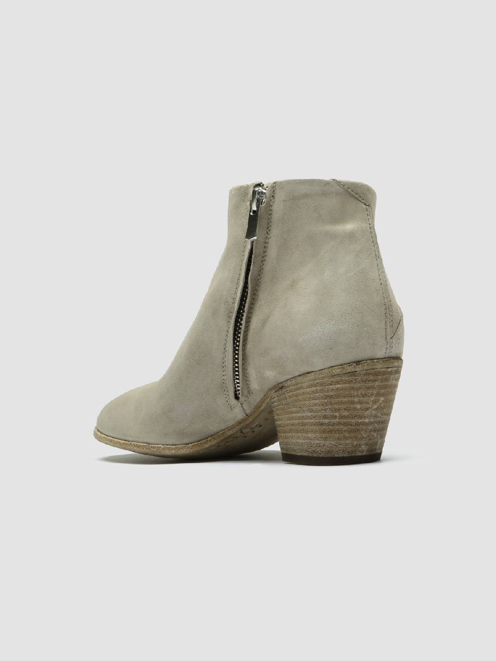 Officine Creative SHIRLEE 002 Stivaletti in Pelle Scamosciata Verde Offerta speciale della fabbrica