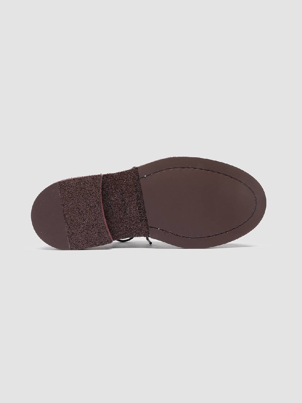 Officine Creative TONAL 100 Derby in Pelle Bordeaux Fino Al -60%