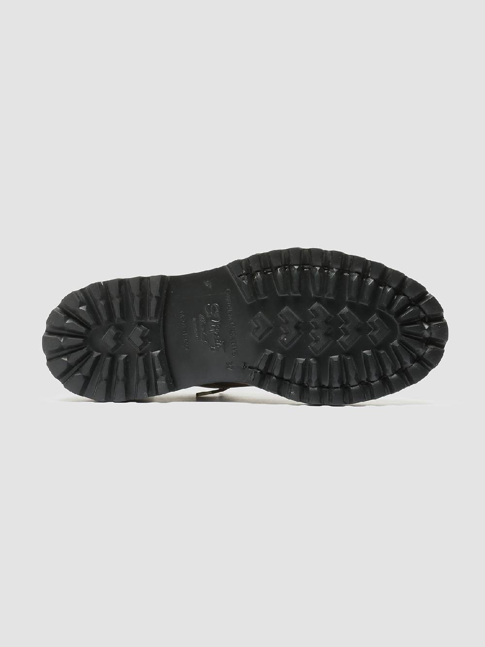 Officine Creative TONAL 100 Derby in Pelle Verde Shopping Online