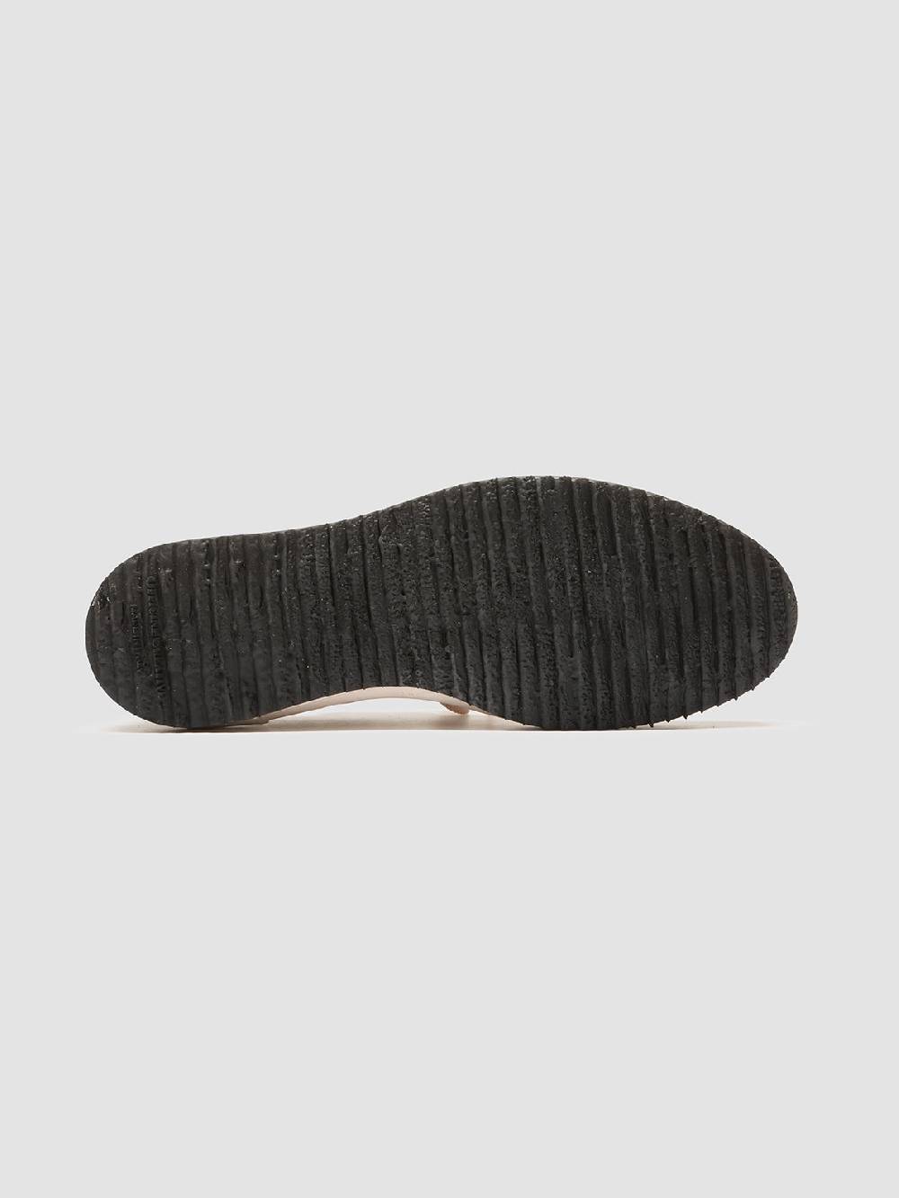 Officine Creative MES 105 Sneaker in Pelle Avorio Presa