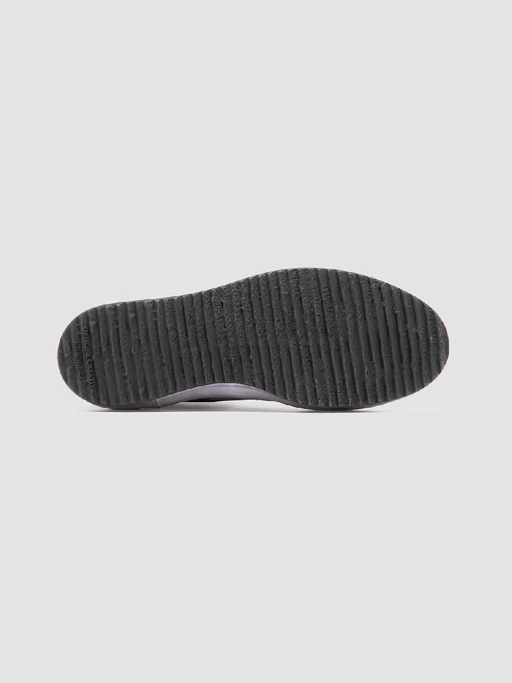 Officine Creative MES 109 Sneaker Alte in Pelle Nera Sconto