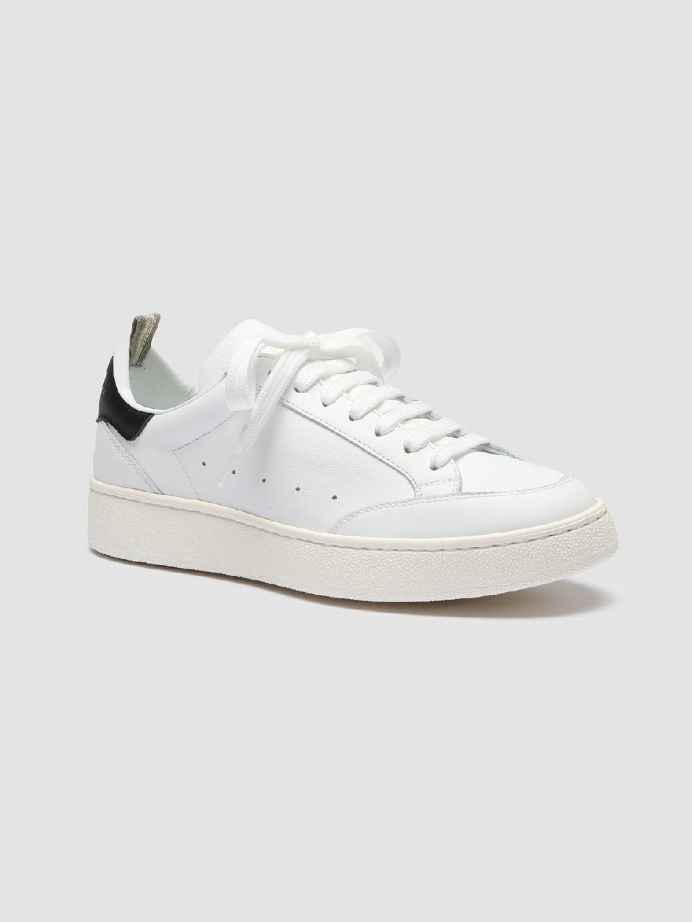 Officine Creative MOWER 109 Sneakers in Pelle Bianca Economico