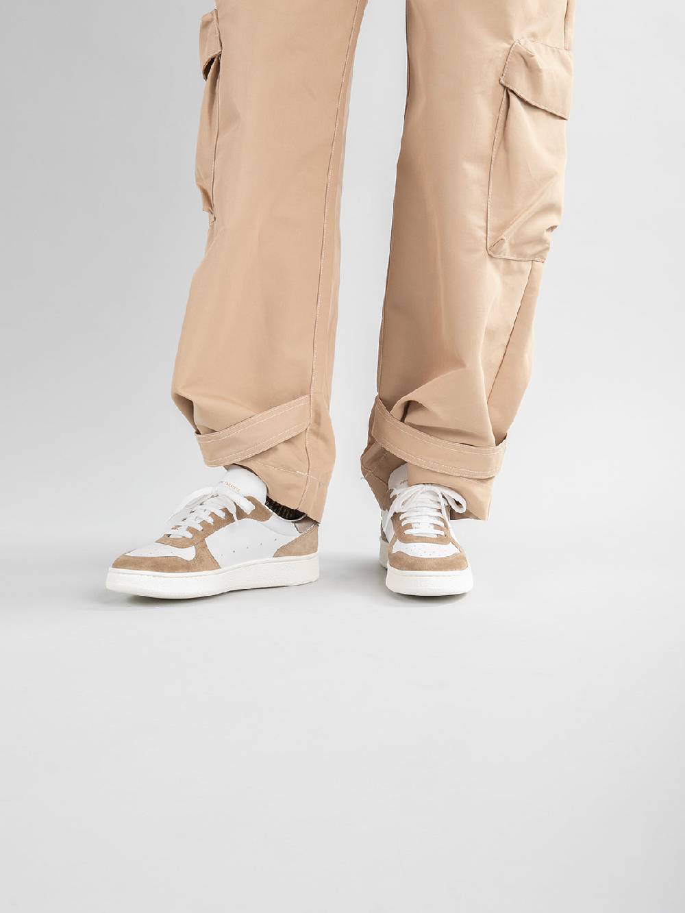 Officine Creative MOWER 110 Sneakers in Pelle Bianca Offerte