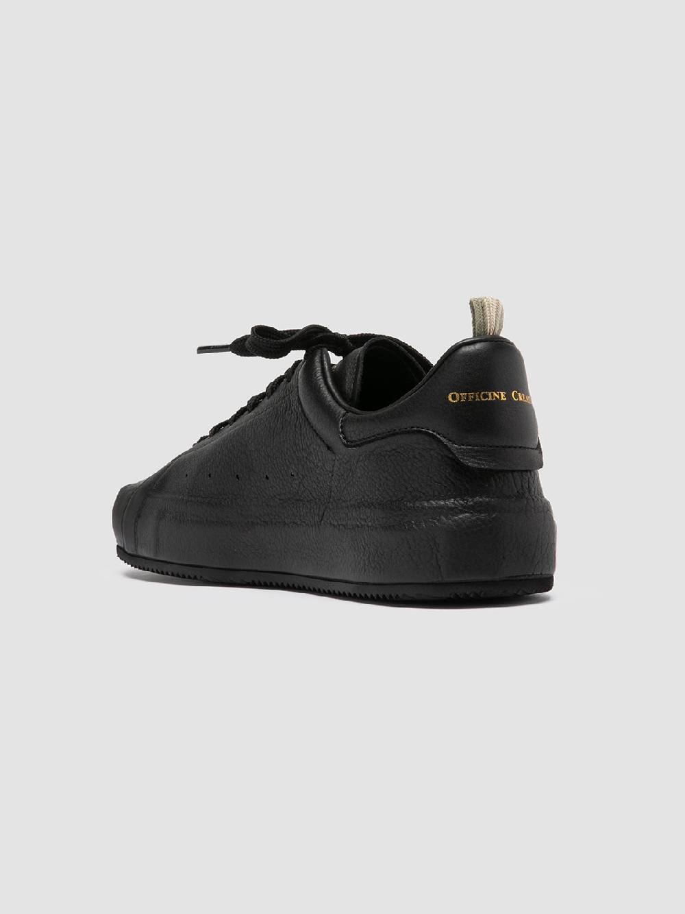 Officine Creative PRIMARY 101 Sneakers in Pelle Nera Vendita Economica