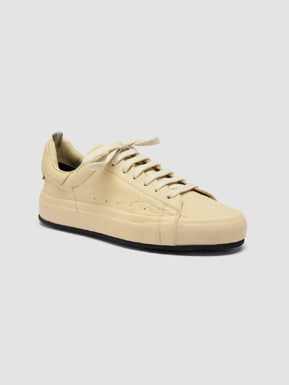 Officine Creative PRIMARY 101 Sneakers in Pelle Avorio Saldi Di Fabbrica