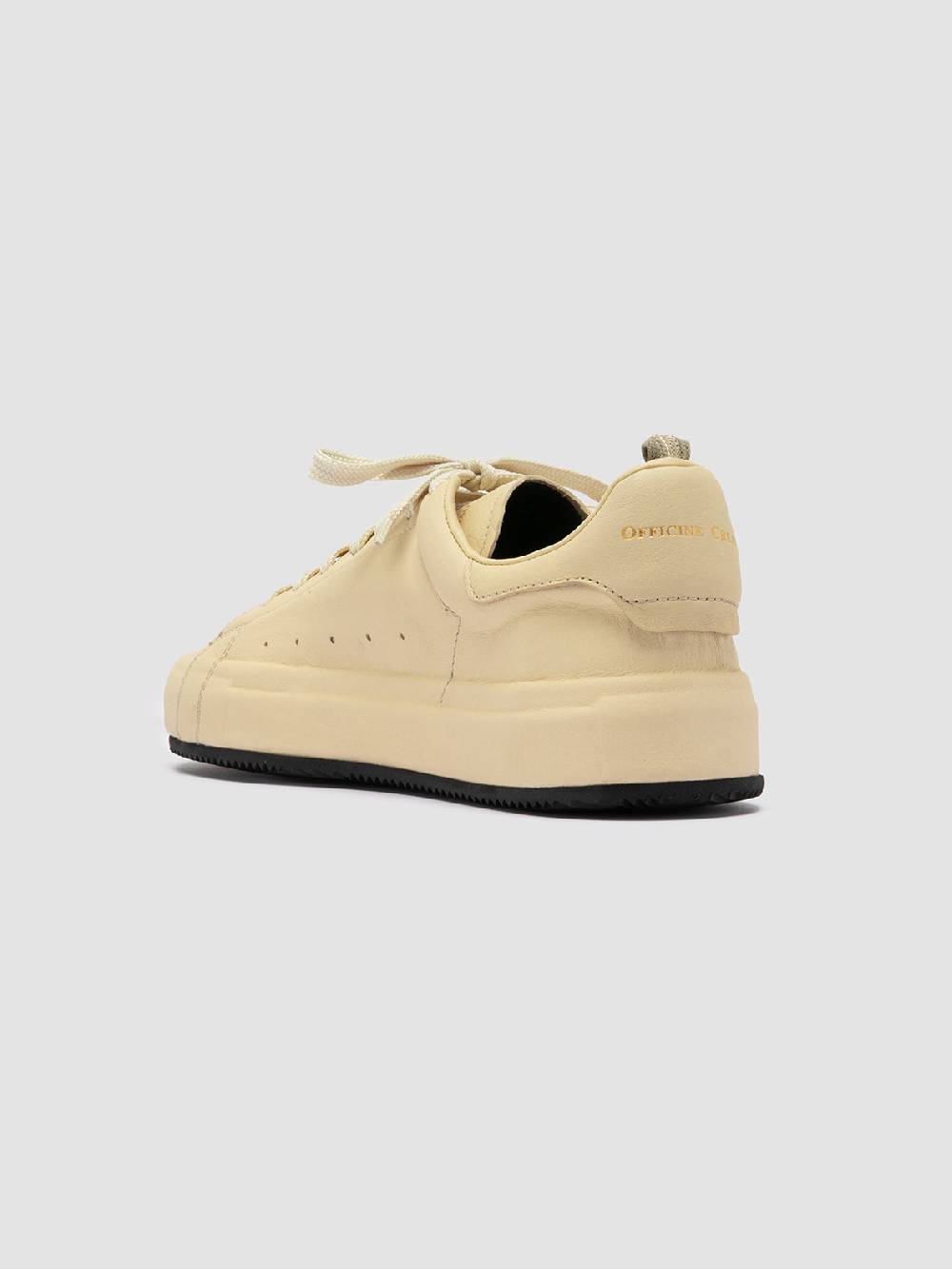 Officine Creative PRIMARY 101 Sneakers in Pelle Avorio Saldi Di Fabbrica