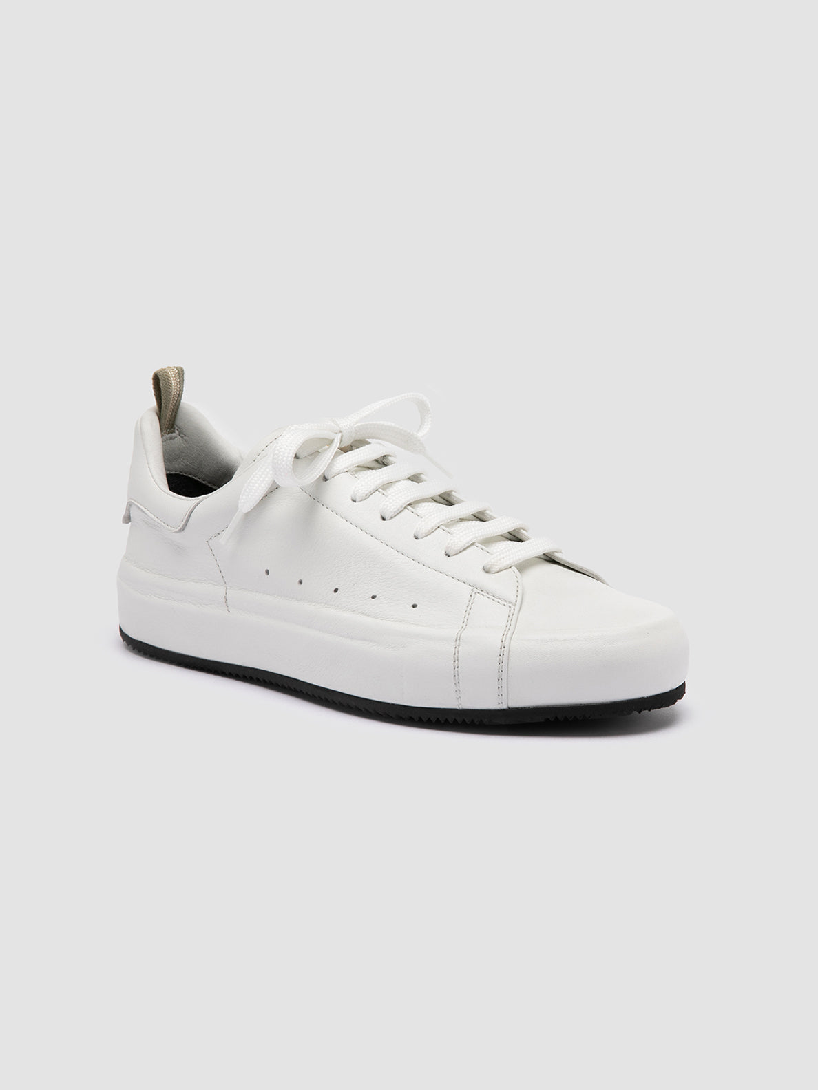 Officine Creative PRIMARY 101 Sneakers in Pelle Bianca In Saldo