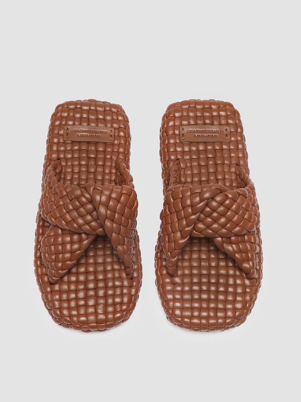 Officine Creative WILLOW 001 Sandali in Pelle Marrone Nuova