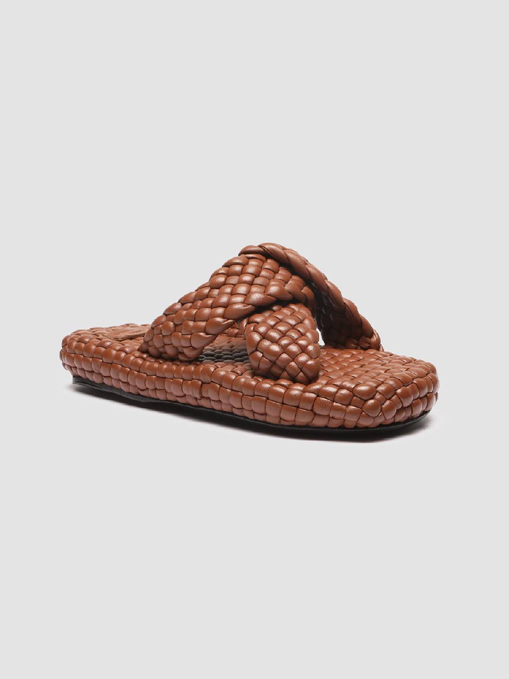 Officine Creative WILLOW 001 Sandali in Pelle Marrone Nuova