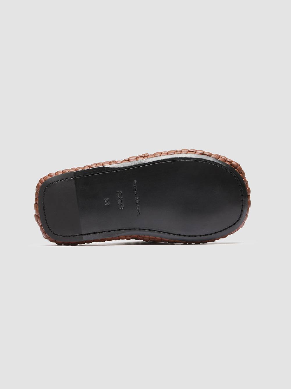 Officine Creative WILLOW 001 Sandali in Pelle Marrone Nuova