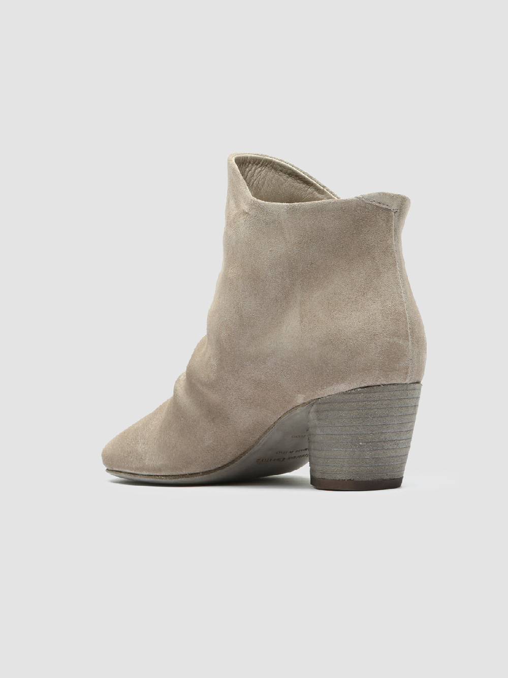 Officine Creative BETH 006 Stivaletti in Pelle Scamosciata Tortora Moda