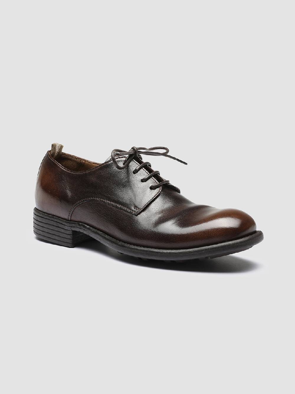 Officine Creative CALIXTE 001 Derby in Pelle Marrone 2025