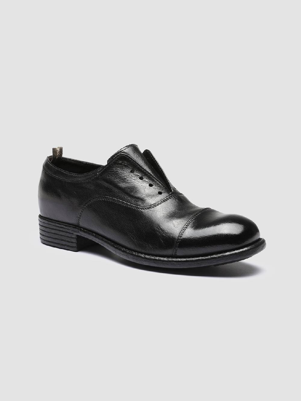 Officine Creative CALIXTE 003 Oxford in Pelle Nera Novità