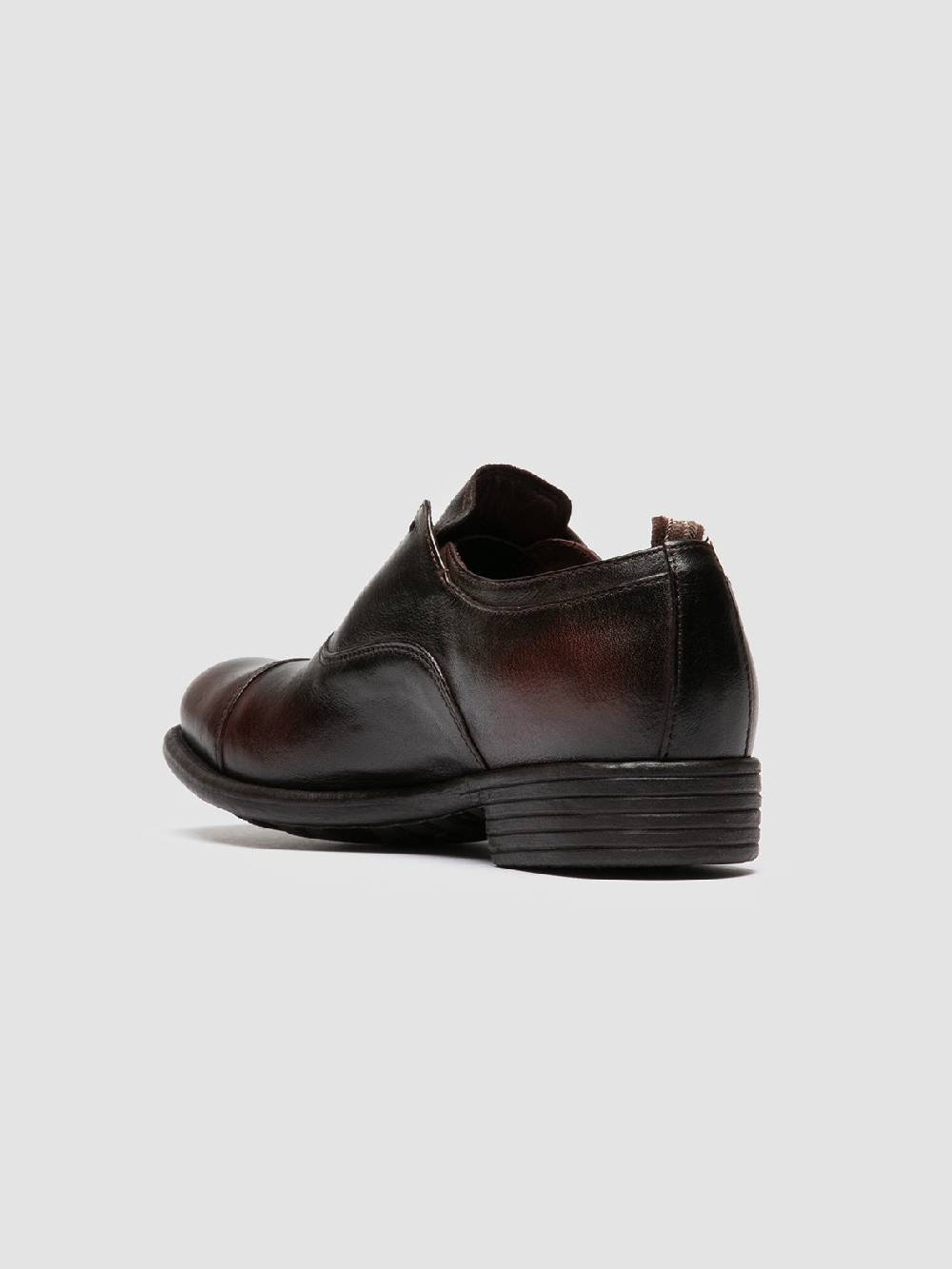 Officine Creative CALIXTE 003 Oxford in Pelle Marrone Sconto
