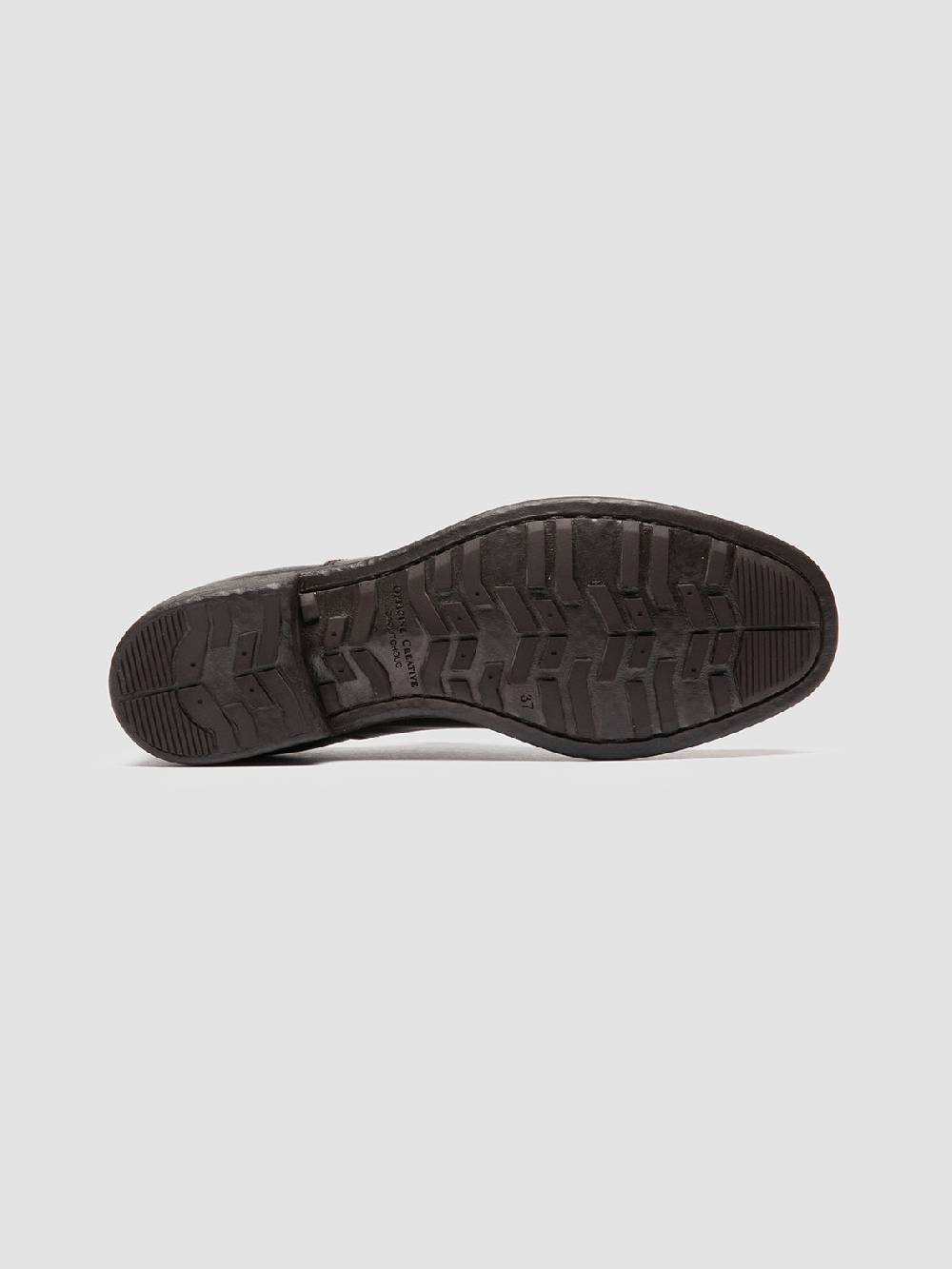 Officine Creative CALIXTE 003 Oxford in Pelle Marrone Sconto