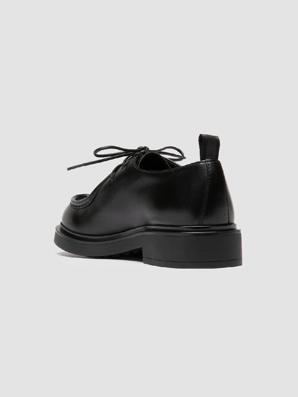 Officine Creative ENGINEER 102 Derby in Pelle Nera Offerte