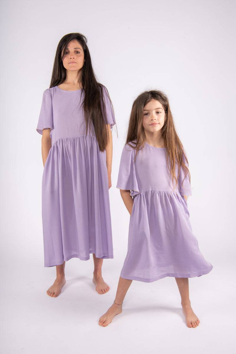 Olive E Miele ABITO DOROTHEA LILAC Vendita Economica
