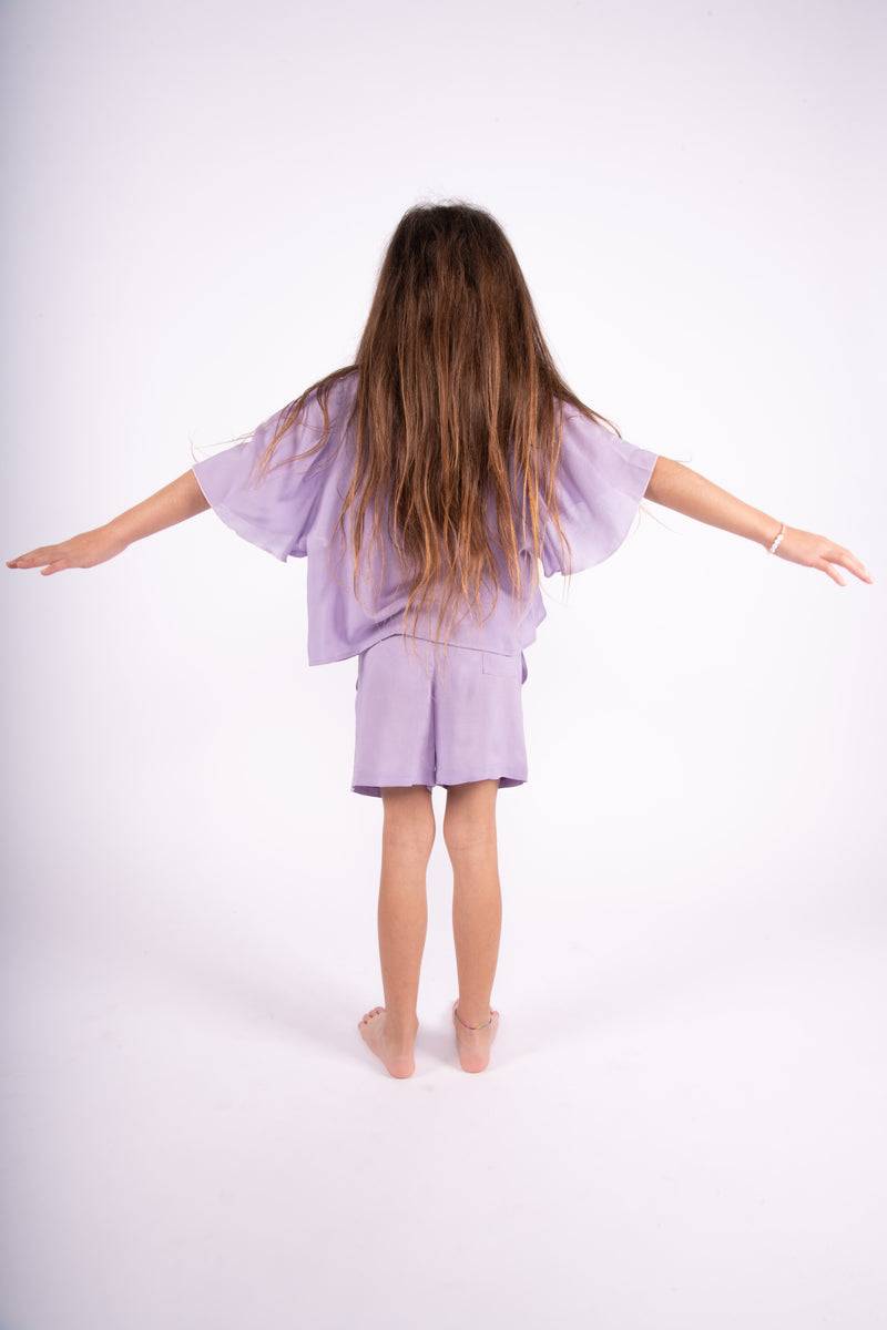Olive E Miele BLOUSA DORA LILAC Italy