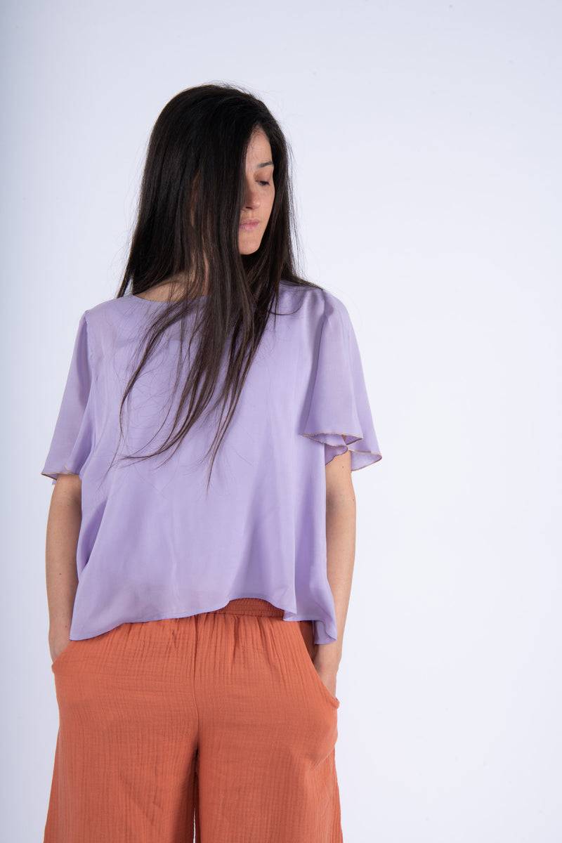 Olive E Miele BLOUSA DORA LILAC Nuovo