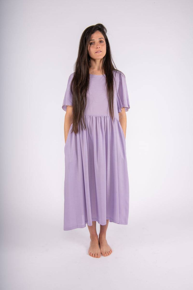 Olive E Miele ABITO DOROTHEA LILAC Qualità