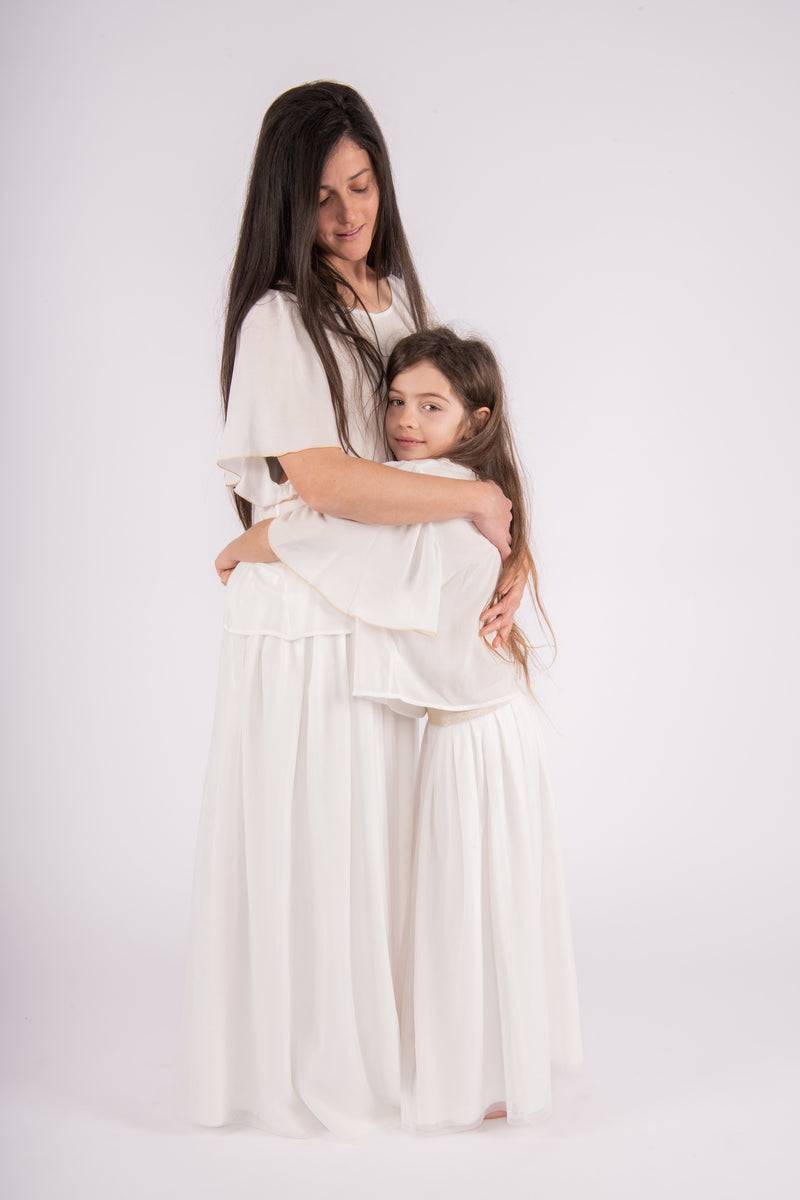 Olive E Miele GONNA MERRY WHITE Negozi Online