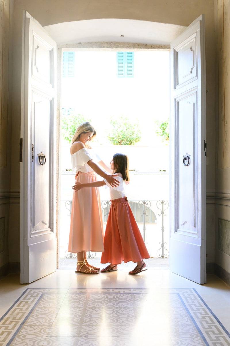 Olive E Miele GONNA LIZZY BLUSH Promozione Limitata