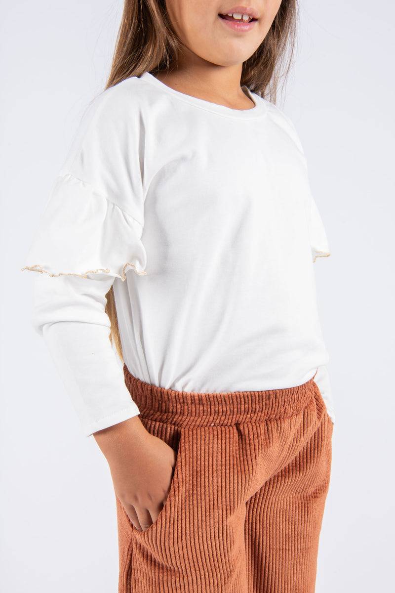 Olive E Miele T-SHIRT IDA WHITE Online