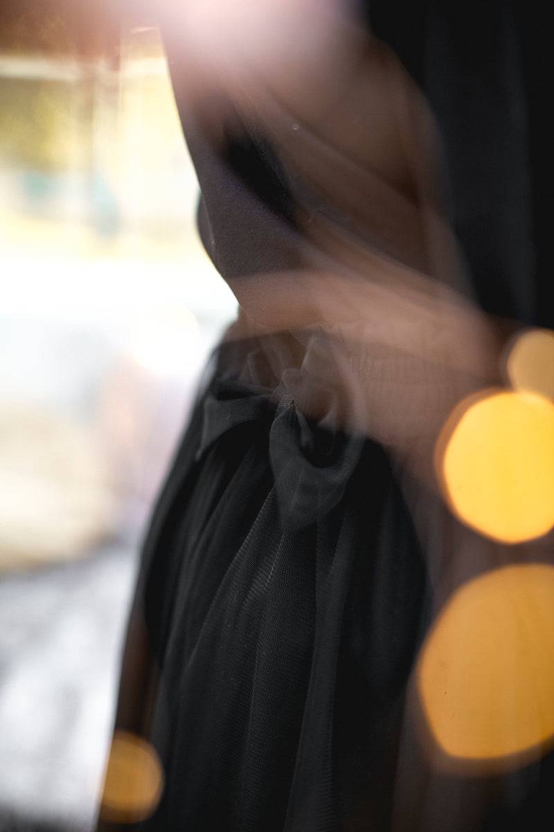 Olive E Miele GONNA LIZZIE TULLE NERO Online